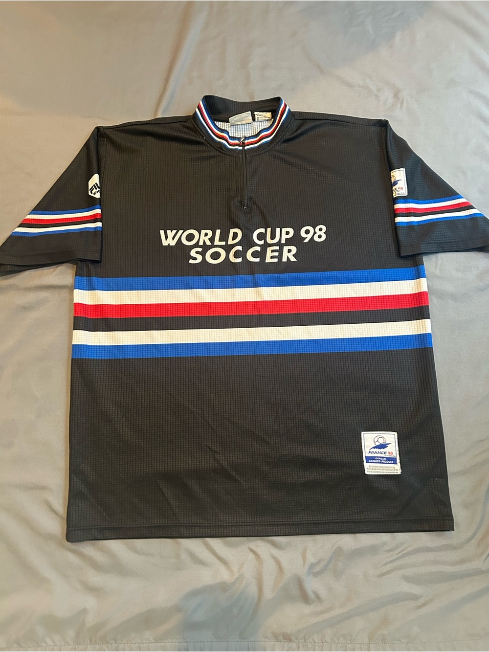 Vintage FIFA / FILA / 1998 World Cup Soccer Jersey